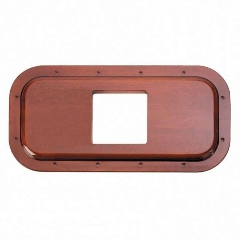 Peterbilt Wood Shift Plate 4 7/8" X 4 13/16" Opening (Bulk) 88046B
