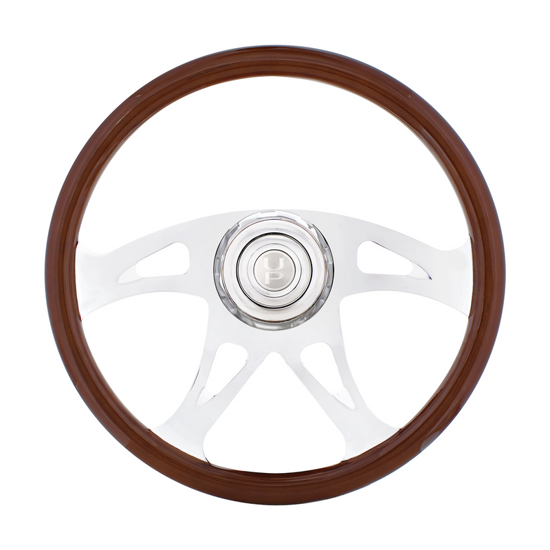 United Pacific 18" Boss Steering Wheel With Hub & Horn Kit Freightliner 1989-July 2006 88132