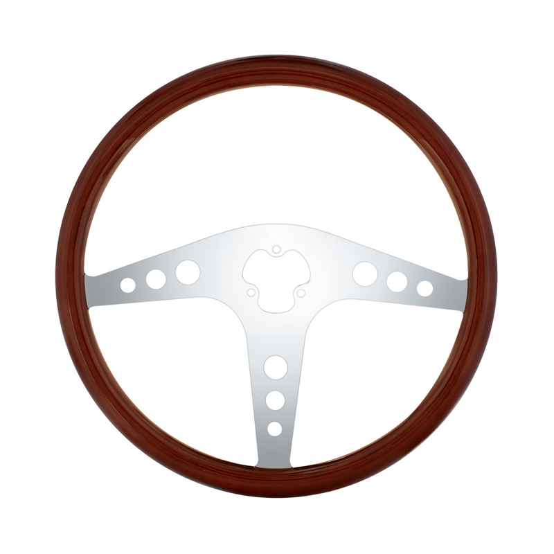 United Pacific 18" Chrome GT Steering Wheel 88221