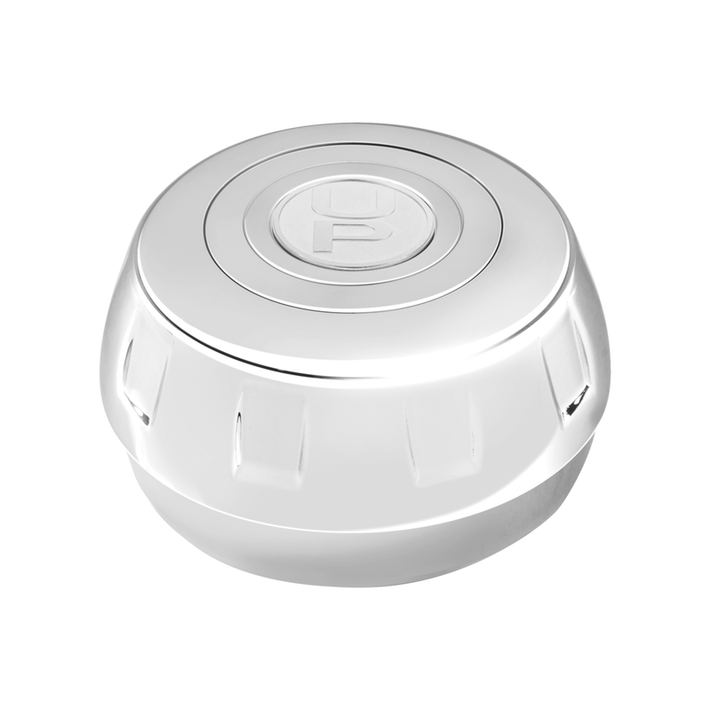 United Pacific Chrome Steering Wheel Hub & Horn Button Kit For Peterbilt (2006+) & Kenworth (2003+) 88259