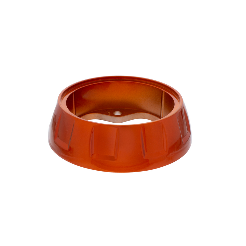 United Pacific Steering Wheel Horn Bezel Cadmium Orange 88286