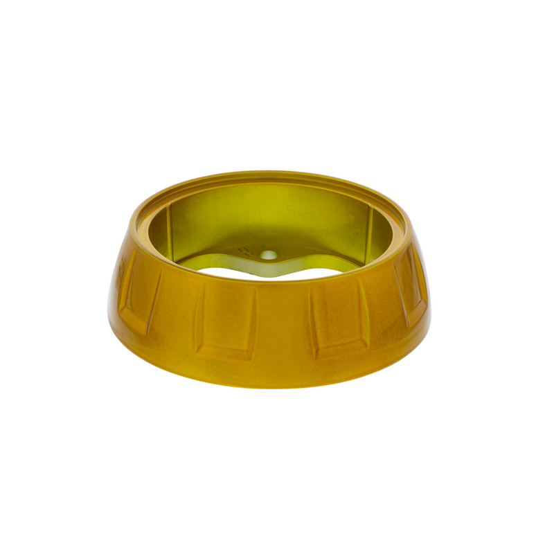 United Pacific Steering Wheel Horn Bezel Electric Yellow 88289