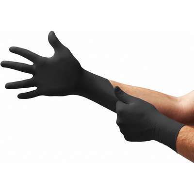 Imperial Supplies Nitrile Glove XL Black 6 MIL
