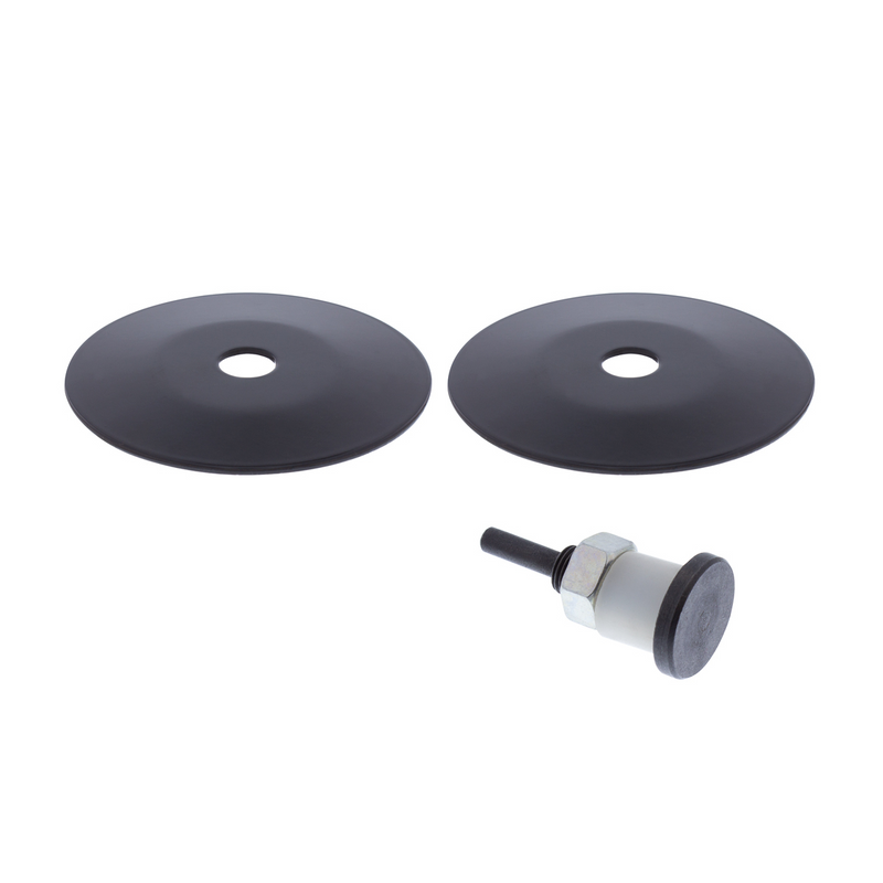 United Pacific 4" Buffing Wheel Safety Flange And Mandrel Kit 90015