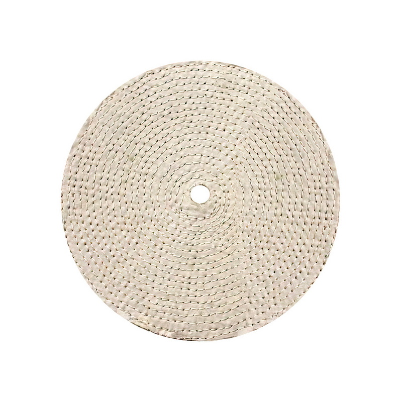 United Pacific 8" Muslin & Sisal Buff 5/8" Arbor 90027