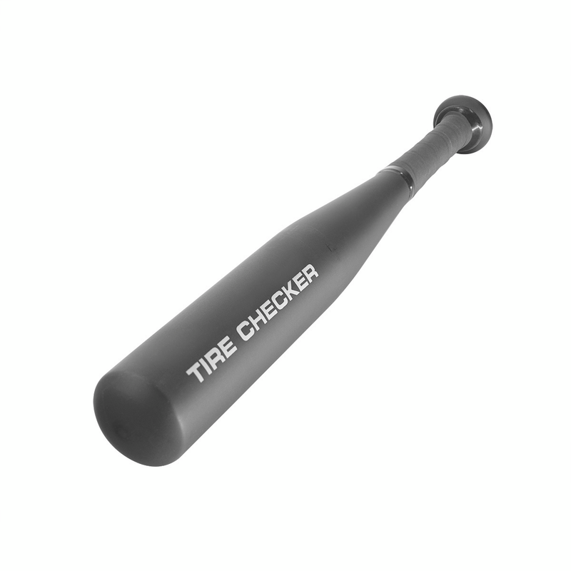 United Pacific 17" Aluminum Tire Checker Bat-Matte Black 90056