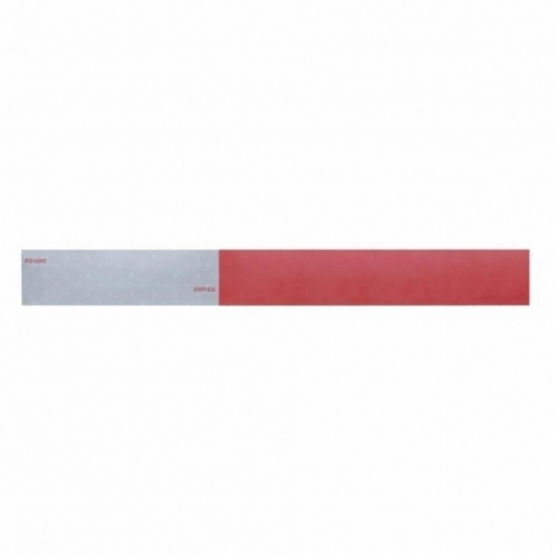United Pacific Reflexite Conspicuity Reflector Tape 7" White/11" Red 90610