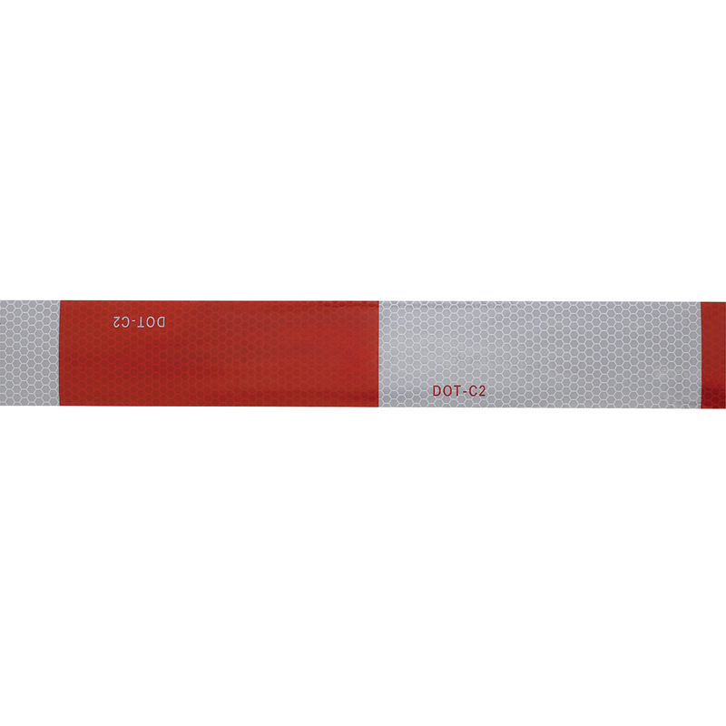 United Pacific DOT-C2 Conspicuity Reflective Tape 6" White/6" Red 90613