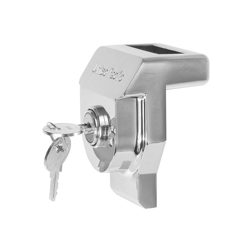 United Pacific Heavy Duty Aluminum Gladhand Lock Chrome 90618