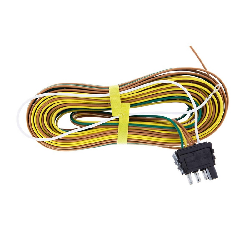 United Pacific 4 Way LED Trailer Light Harness 25' Positive Leads & 16" Ground Lead 90632