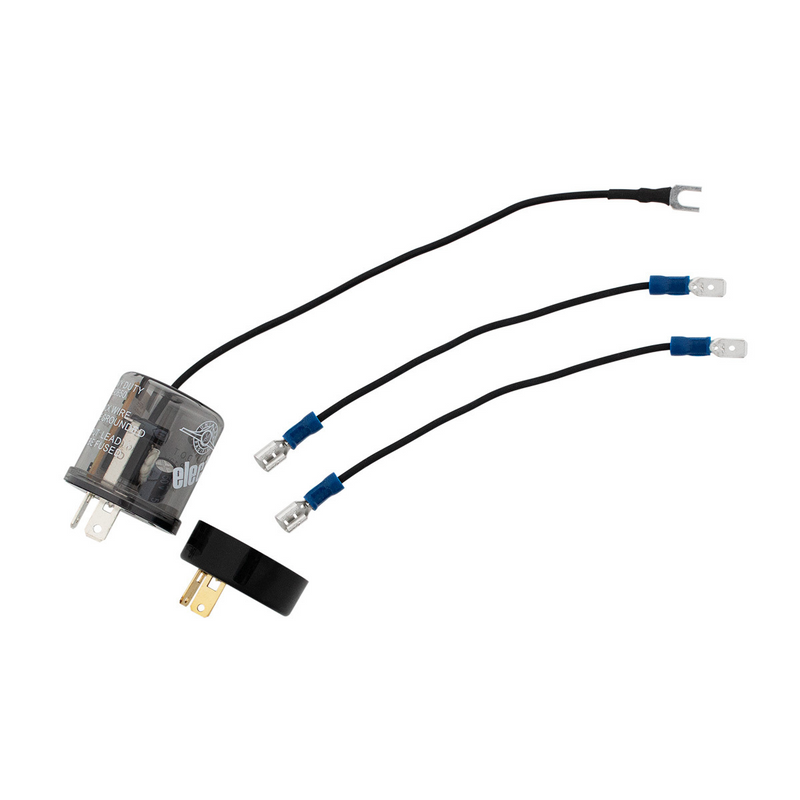 United Pacific LED Flasher With Reverse Polarity Base & Extension Wires 90649