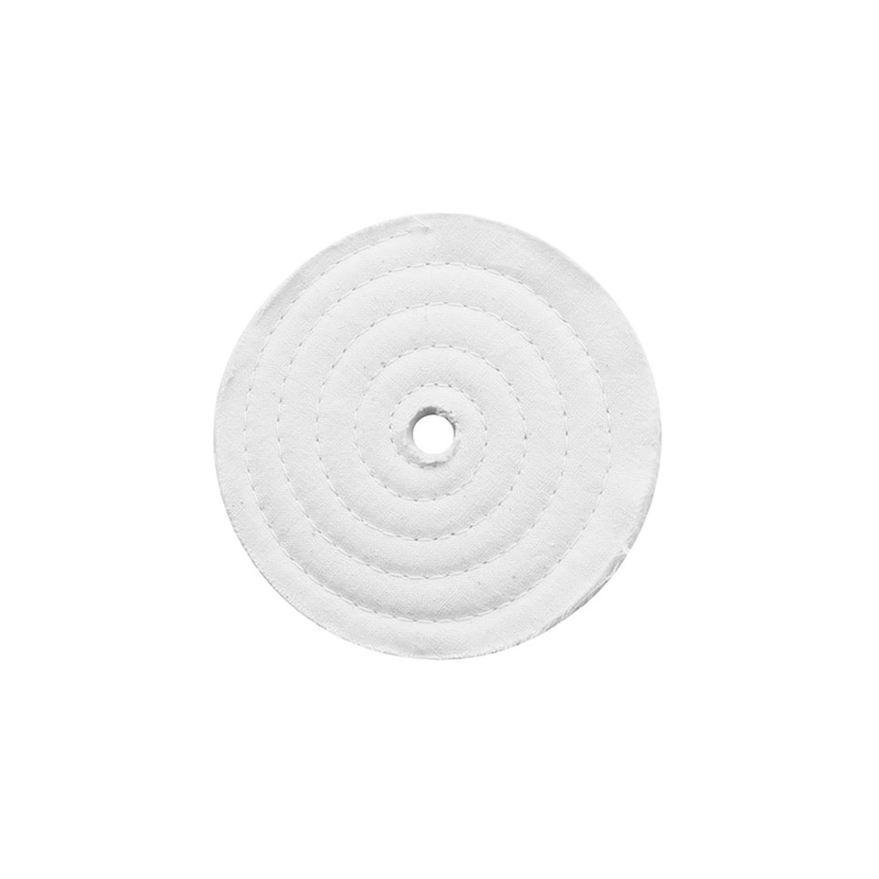 United Pacific 4" Assorted Muslin Buff 1/2" Arbor 92010