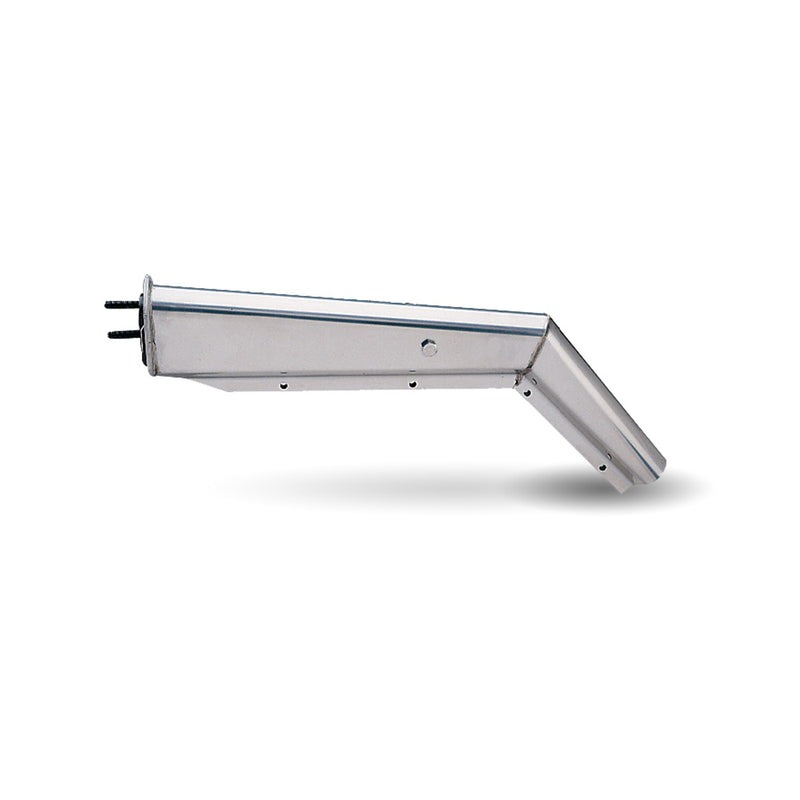 Trux Accessories 30" 45* Mudflap Hanger with 1 1/8" Spacing - Stainless Steel"