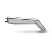 Trux Accessories 28 1/2" 45* Heavy Duty Mudflap Hanger with 2 1/2" Spacing - Stainless Steel