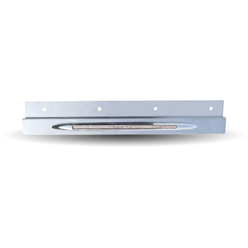 Trux Accessories Top Flap Light Bar with Clear Red Flatline Marker LED