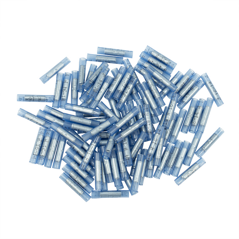 United Pacific 16-14 AWG Nylon Butt Connector (100-Pack) 98007