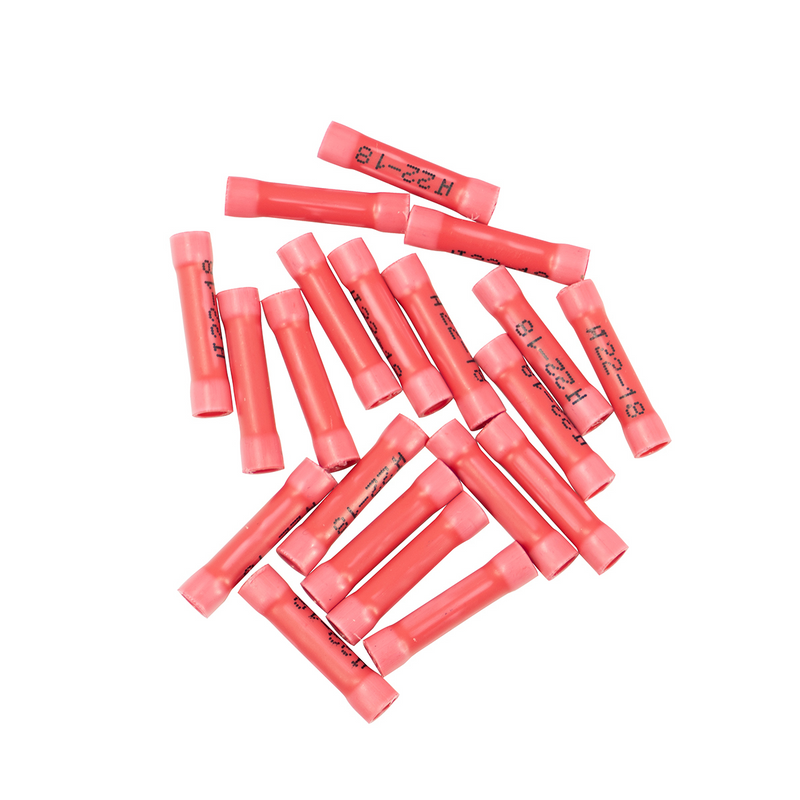 United Pacific 22-18 AWG Vinyl Butt Connector (20-Pack) 98032