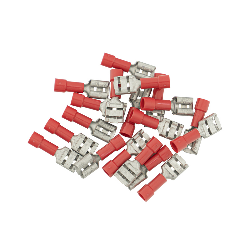 United Pacific 22-18 AWG .250 Tab Vinyl FM Disconnect (19-Pack) 98034