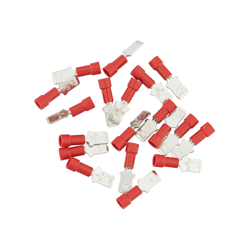 United Pacific 22-18 AWG .250 Tab Vinyl M Disconnect (19-Pack) 98036