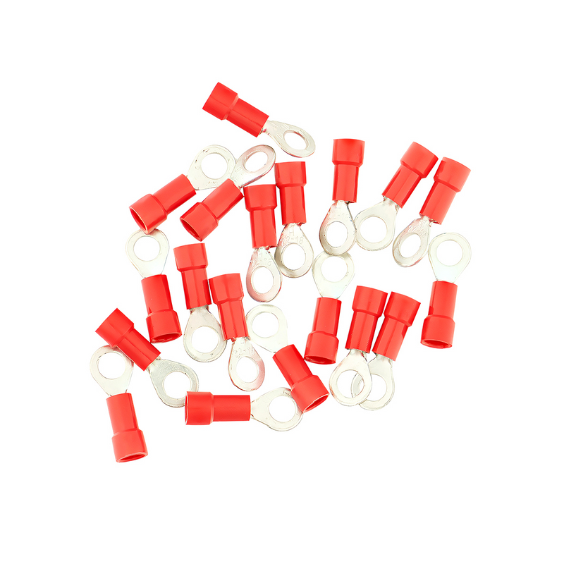 United Pacific 22-18 AWG #10 Stud Vinyl Ring Terminal (19-Pack) 98040