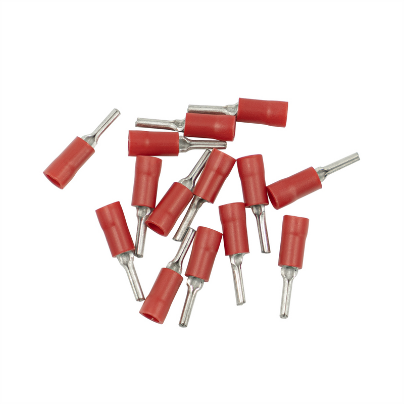 United Pacific 22-18 AWG Vinyl Pin Terminal (14-Pack) 98048