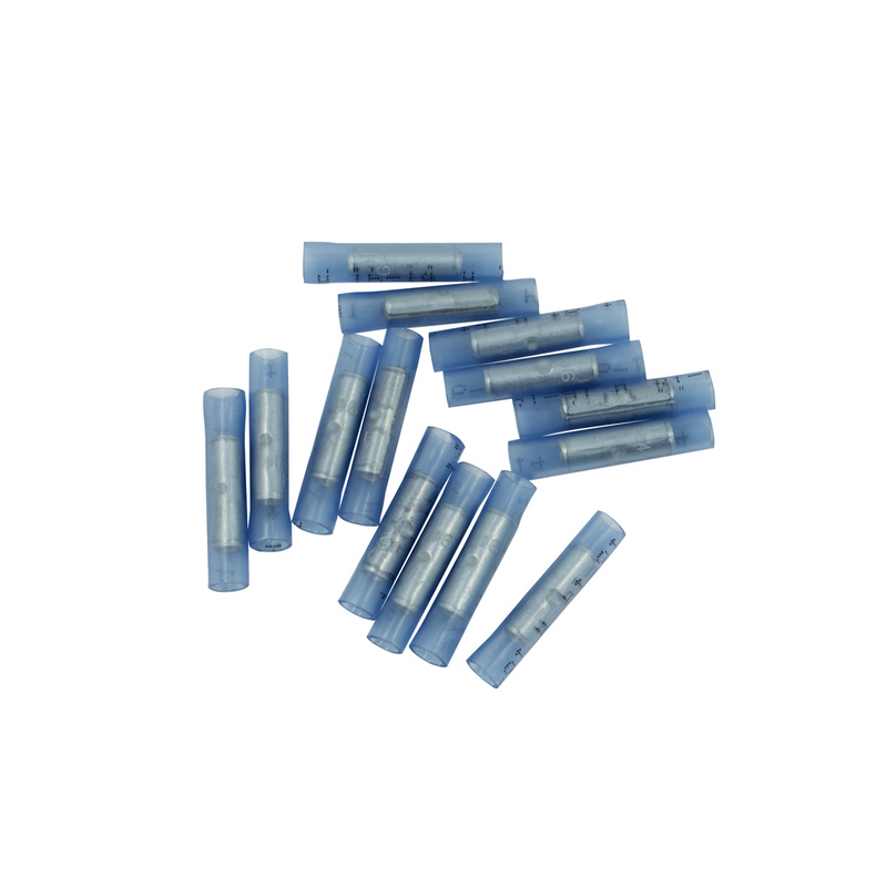 United Pacific 16-14 AWG Nylon Butt Connector (14-Pack) 98053