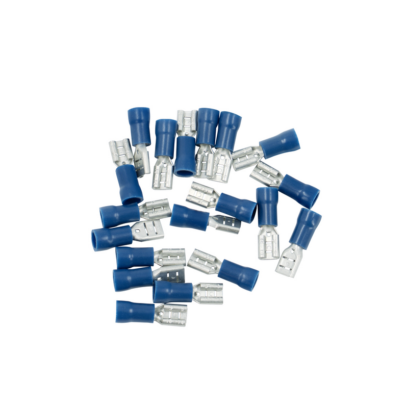 United Pacific 16-14 AWG .187 Tab Vinyl FM Disconnect (19-Pack) 98054