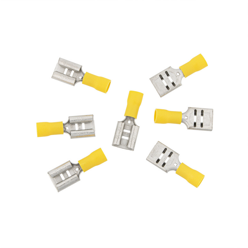United Pacific 12-10 AWG .375 Tab Vinyl FM Disconnect (7-Pack) 98075