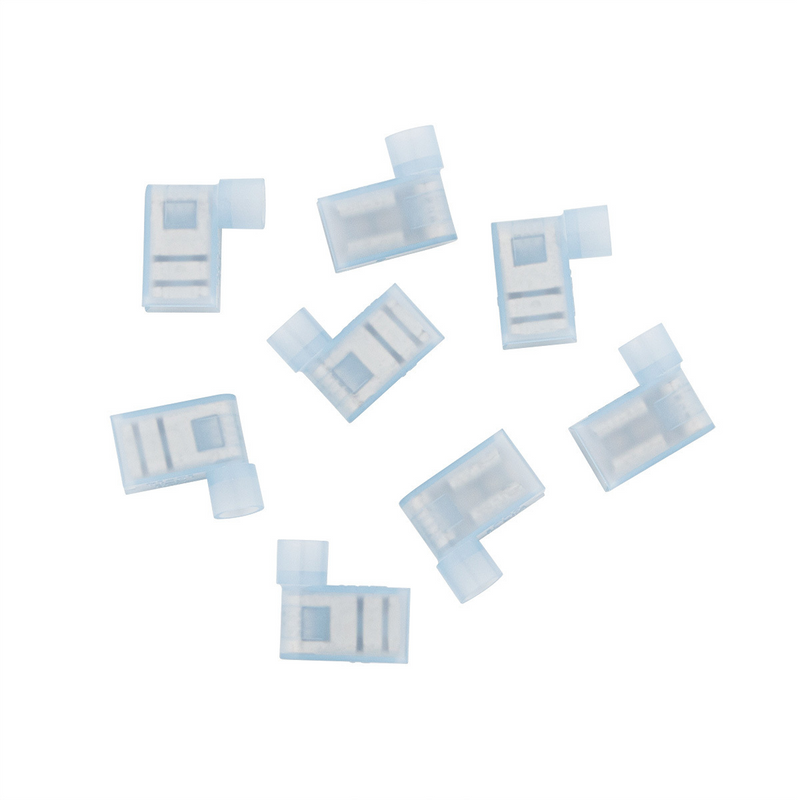 United Pacific 16-14 AWG .250 Tab Nylon Flag Terminal (8-Pack) 98079