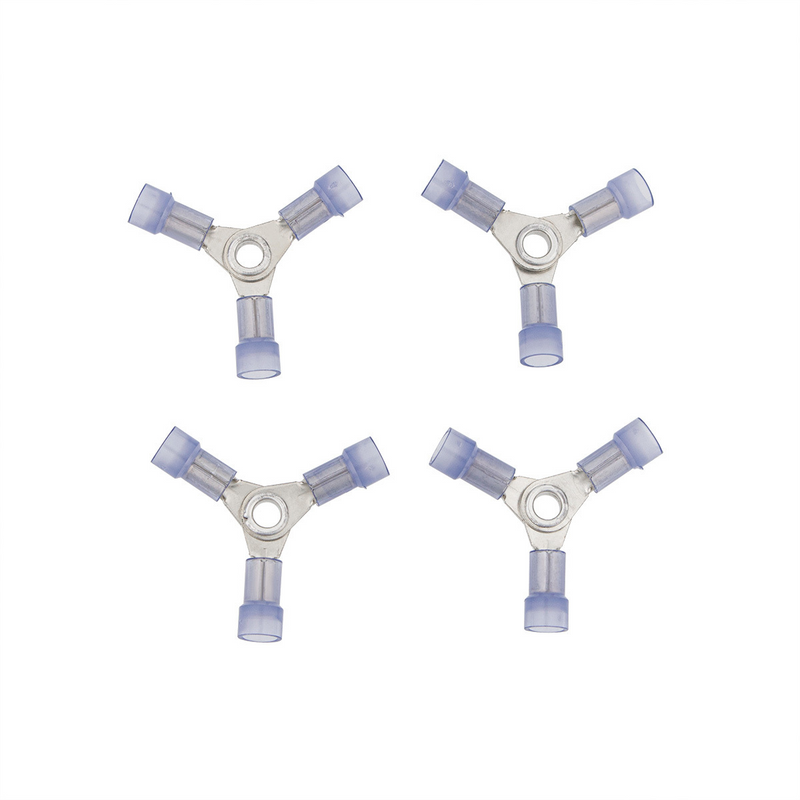 United Pacific 16-14 AWG 4-Way (X) Nylon Connector (4-Pack) 98081