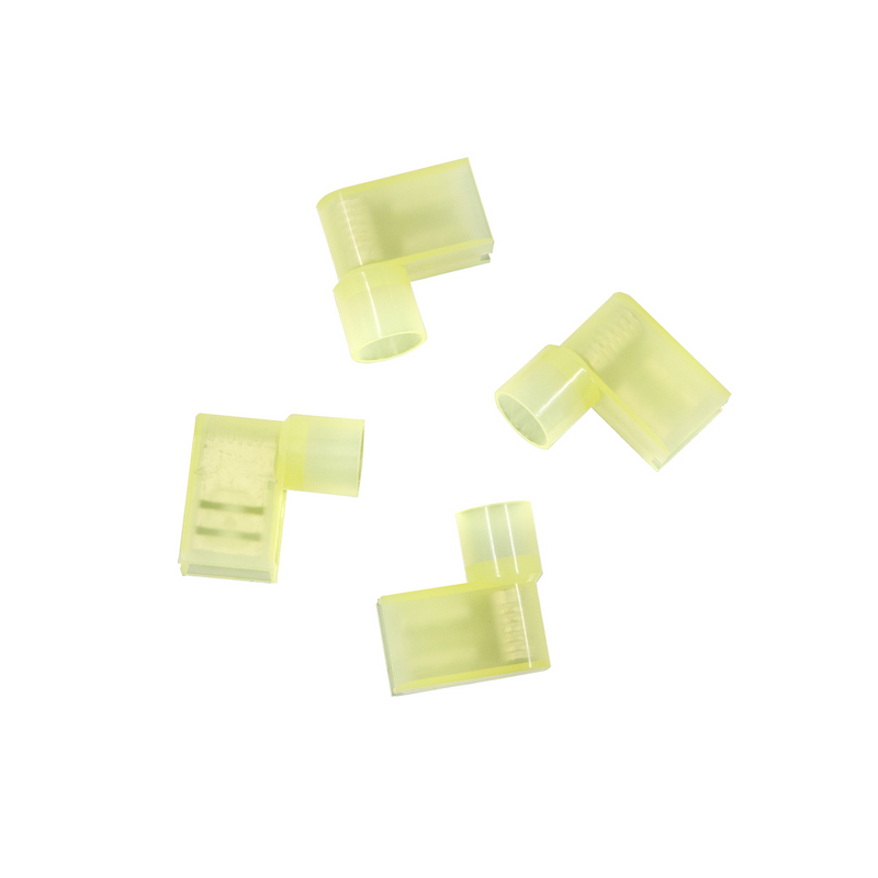 United Pacific 12-10 AWG .250 Tab Nylon Flag Terminal (4-Pack) 98091