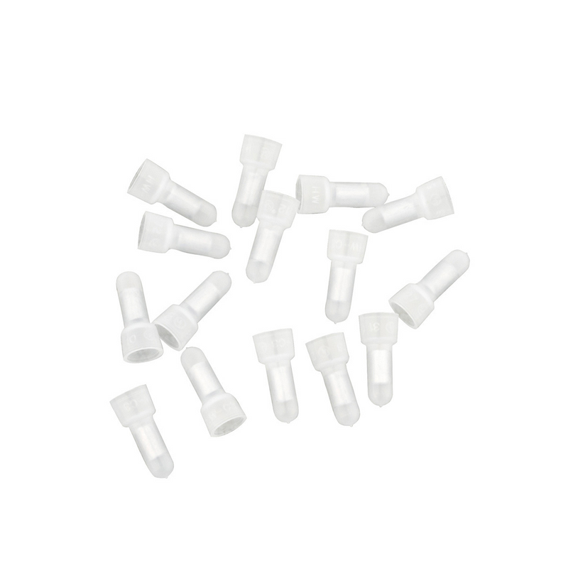 United Pacific 22-24 AWG Nylon Closed End Connector, 15 Pcs 98097