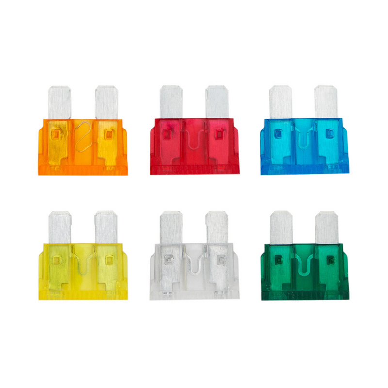 United Pacific ATC Fuse Kit 5,10,15,20,25,30 Amp ATC Fuses (6-Pack) 98114