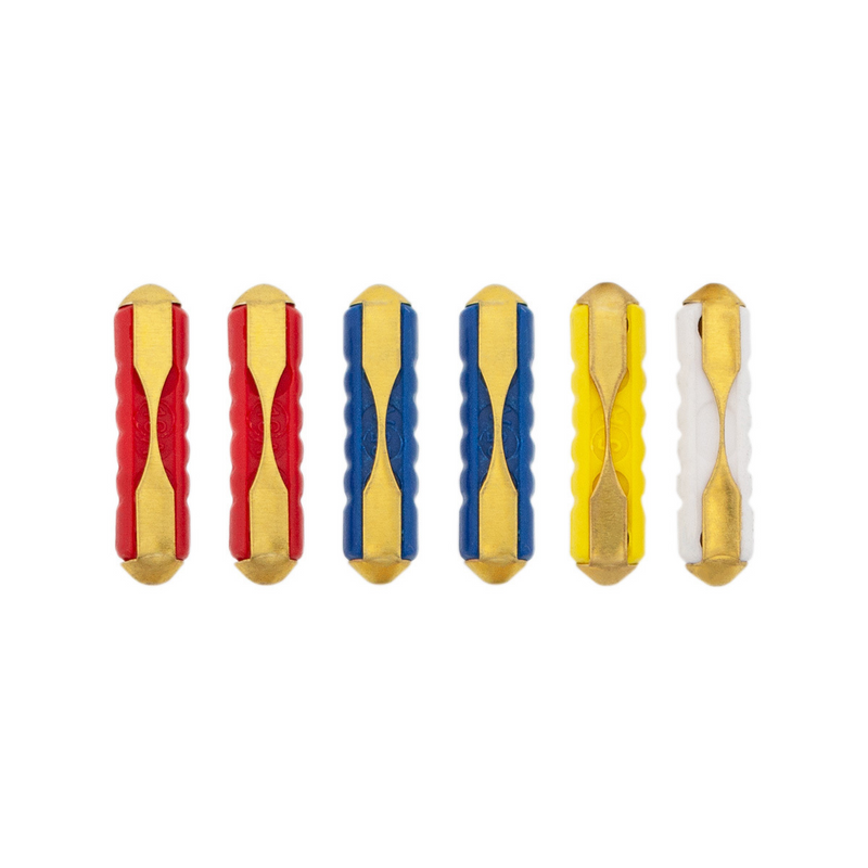 United Pacific German Vehicle Fuse Kit 5,8,16,25 Amp GBC Ceramic Fuses (6-Pack) 98116