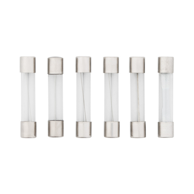 United Pacific British/Japanese Vehicle Fuse Kit 5,7.5,10,15,20,30 AGC Glass Fuses (6-Pack) 98118