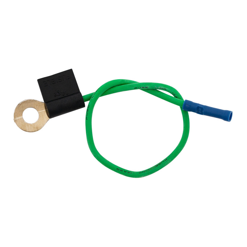 United Pacific Fusible Link Wire 14 AWG, Green w/ 5/16" Stud, (1) 10.5" Pc. 98130