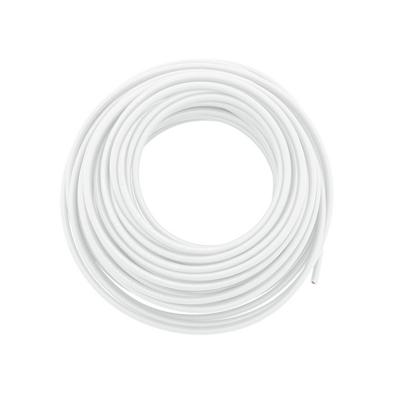 United Pacific Primary Wire Rated 80 C 18 AWG, White 30 Ft. 98209