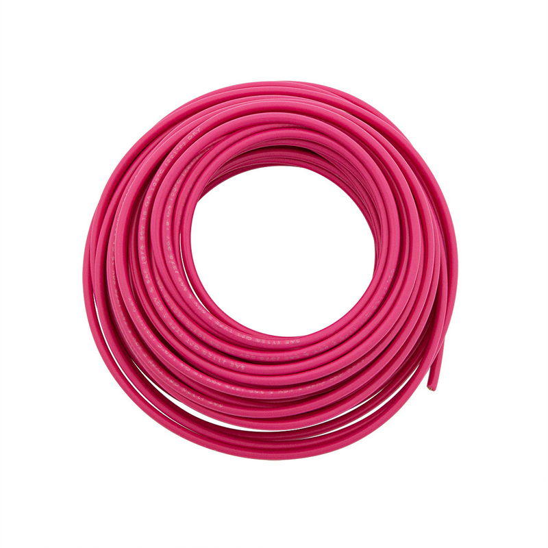 United Pacific Primary Wire Rated 105 C 18 AWG, Pink 30 Ft. 98210