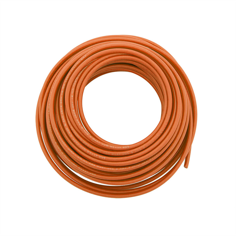 United Pacific Primary Wire Rated 80 C 18 AWG, Orange 30 Ft. 98212