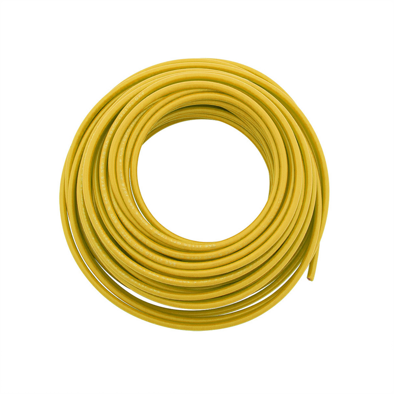 United Pacific Primary Wire Rated 80 C 18 AWG, Yellow 30 Ft. 98213