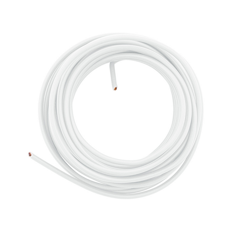 United Pacific Primary Wire Rated 80 C 14 AWG, White 15 Ft. 98219