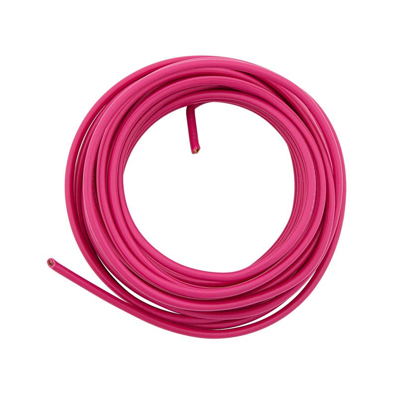 United Pacific Primary Wire Rated 105 C 14 AWG, Pink 15 Ft. 98220