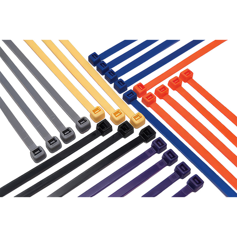 United Pacific 4" Natural Nylon Cable Zip Ties 18 Lbs (31-Pack) 98260