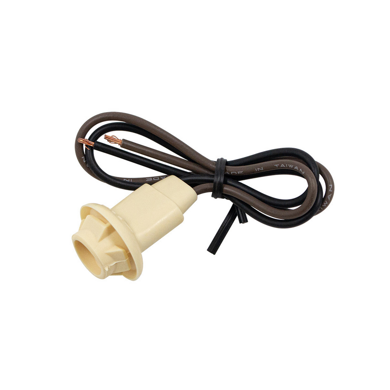United Pacific 2-Wire Universal Double Contact Side Marker, Corner & License Plate Light Socket, 1 Pc. 98332