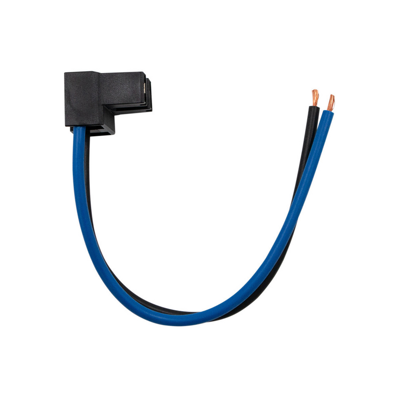 United Pacific 2-Wire Universal H7 Halogen Bulb Headlight Connector. Two Pins at 90 Angle 98334