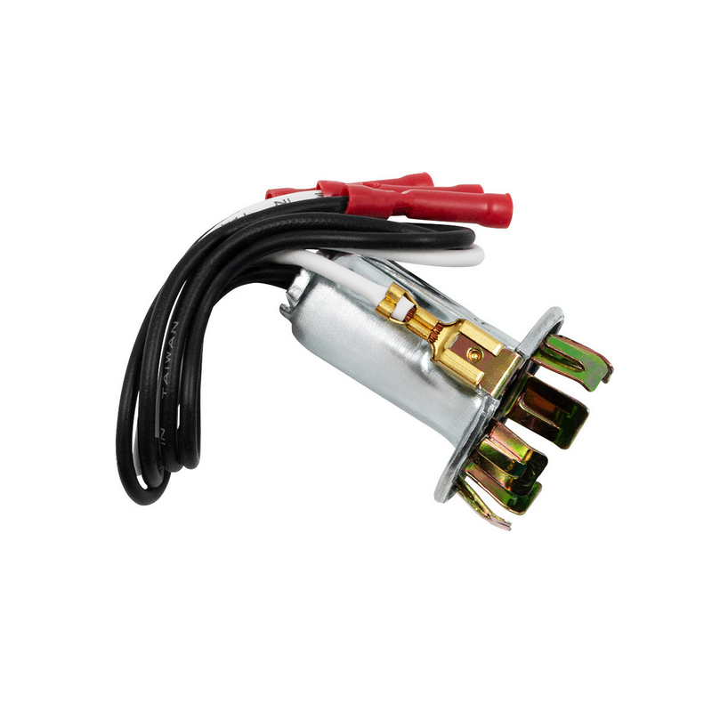 United Pacific 3-Wire Universal Double Contact Park, S/T/T 'Prong-Type' Light Socket w/ Butt Terminated Wires 1 Pc 98338