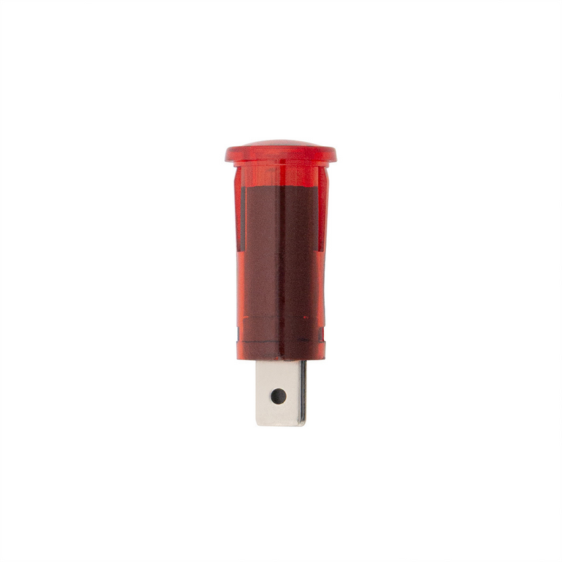 United Pacific Red Warning Light 16 Amp 12V w/2 Lucar Terminals, 1 Pc. 98372