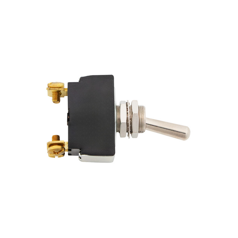 United Pacific Heavy Duty Toggle w/ 4 Screw Terminals 30 Amp 12V D.P.S.T On/Off 1 Pc. 98376