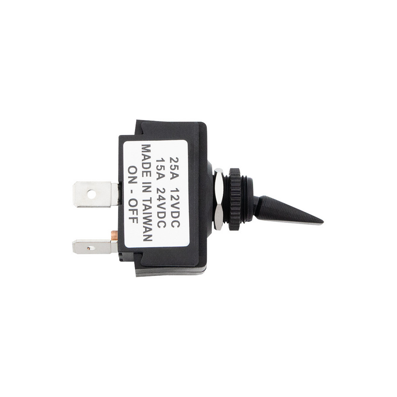United Pacific All Weather Toggle 25 Amp 12V S.P.S.T. On/Off 1 Pc. 98379
