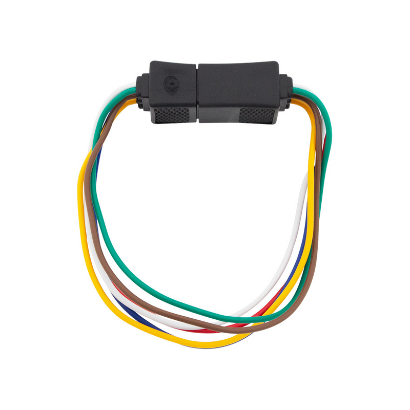 United Pacific 6-Way Squared Moisture Proof M/FM Trailer Connectors w/ Polarized Plugs, 1 Pc. 98404